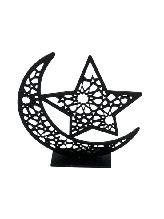 Maan- en sterdecoratie