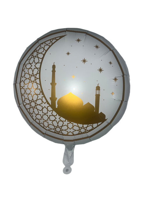Ramadan ballon wit